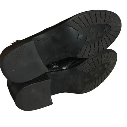 Kelly & Katie Black Lace Up Ankle Boots with Buckle Detail, Fashion Combat Booties