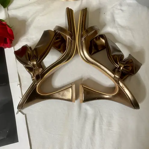 Mata Shoes NEW Bronze Heels