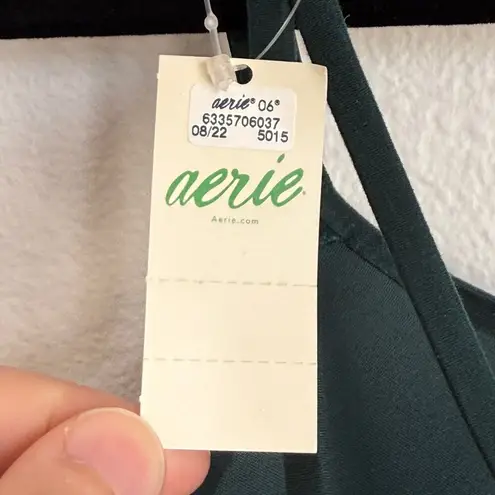 Aerie NWT  Real Sunnie Demi Pushup Bra in Forest Green