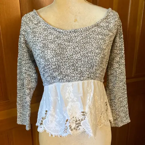 Maison Jules Preowned Gorgeous Two Tone Knit sweater