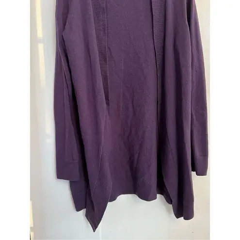 Bass GH Bass & Company Purple Sweater Cardigan Woman’s Size Medium