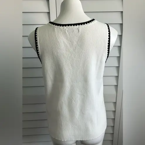 Scotch & Soda | contrast trim ribbed knit top