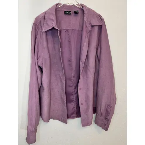 New York & Company (NY & Co) Vintage Lilac Suede