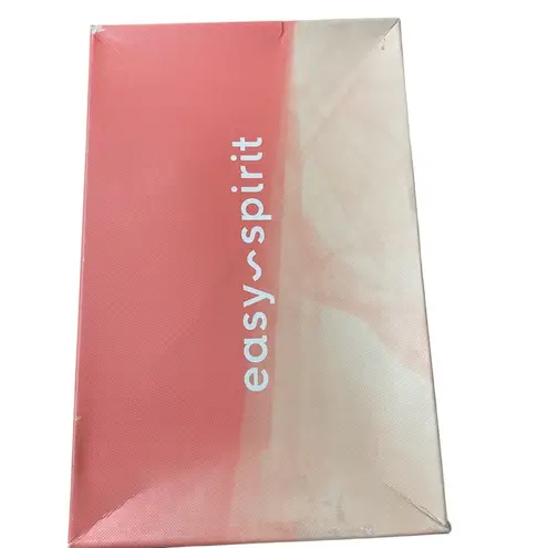 Easy Spirit Women's Cacia Round Toe Mary Jane Leather Ballet Flats Pink Size 9 W