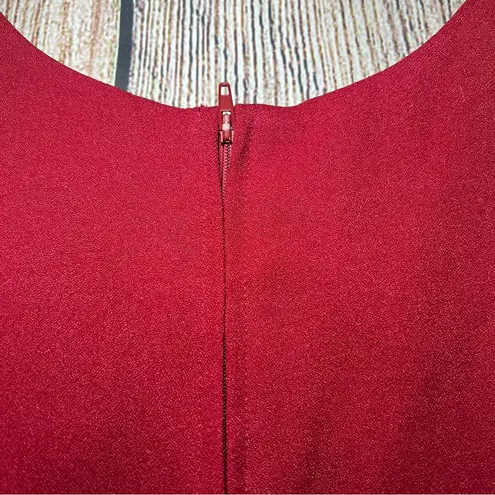 Jonathan Martin Vintage 90s Red Mini Dress Womens Size 9 Made in USA Cocktail