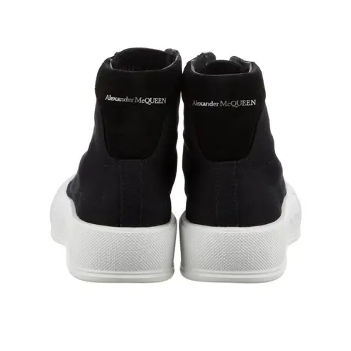 Alexander McQueen Black High-Top Sneakers