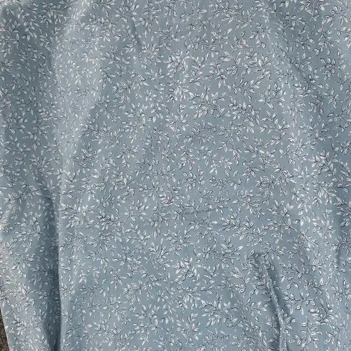 Vintage Y2K Robins Egg Blue Floral Prairie Cottage Midi Skirt Paradox 2