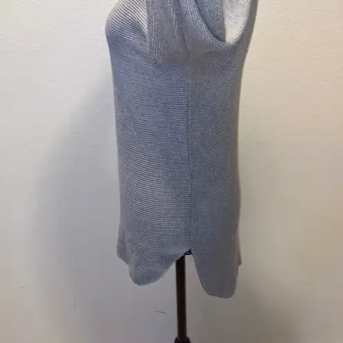 Joan Vass Vass cashmere blend tight knit sweater Grey