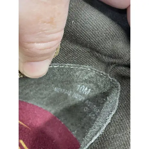 Munro Chestnut Bootie Women's 10M Brown Leather Buckle Strap Ankle Boots S43