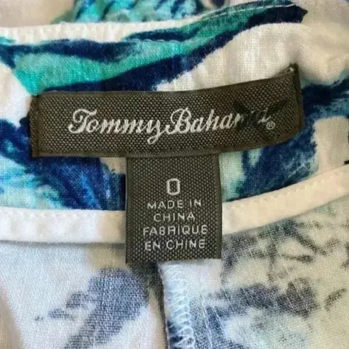 Tommy Bahama  island bliss blue and white shorts in size 0