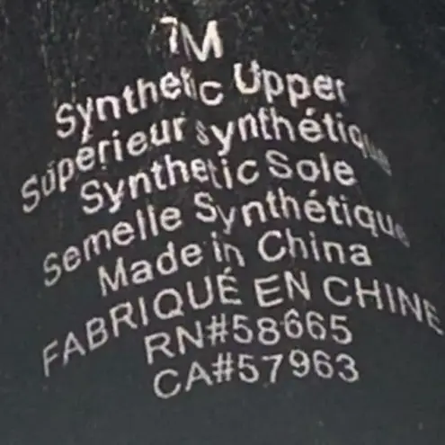 Treasure & Bond Wedges Boots Faux-Snakeskin Print Ankle Booties Black Tan 7