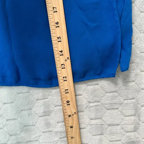 Stella McCartney Blue Silk Sleeveless Top Women's Size S