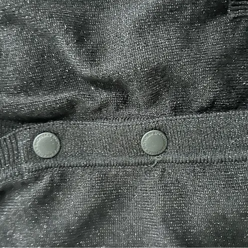 Zac Posen Black Cardigan with Mesh Sleeves Size XS