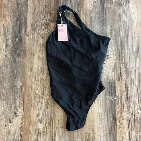 Quince Black Italian One Shoulder One