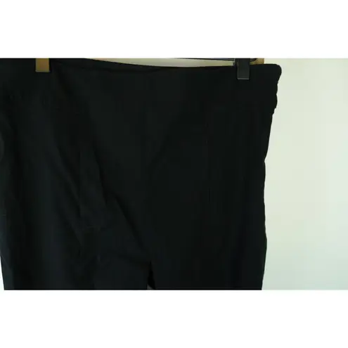 Maeve Highwaisted Bell Bottom Super Flared Black Stretchy Trouser Womens 8