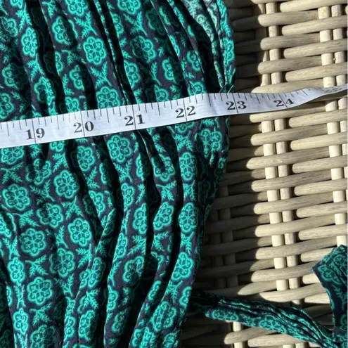 Maeve  Anthropologie Geoscape Green Jogger Cuffed Ankle Jumpsuit small‎ workwear - Image 8