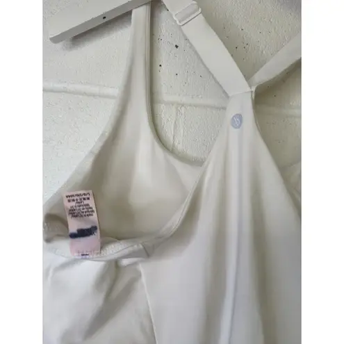 Victoria's Secret Victoria secret white romper sz Large L 1 pc tennis outfit stretchy stretch