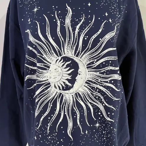 Vinyl Icons New Celestial Print Sweatshirt
