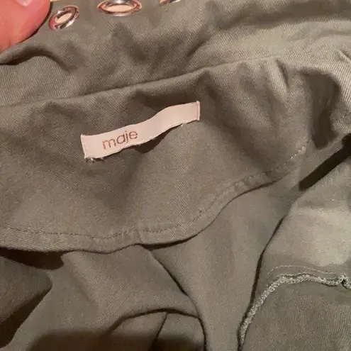 Maje grommets dress. Xs