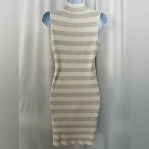 Calvin Klein Jeans Calvin Klein Striped Ribbed Sleeveless Knit Dress (1062)