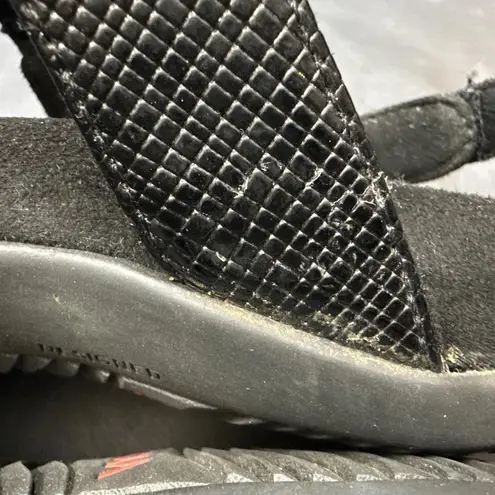 Vionic Farra Lizzard Outdoor Walking Orthotic Adjustable Open Toe Sandal 7.5 Wid