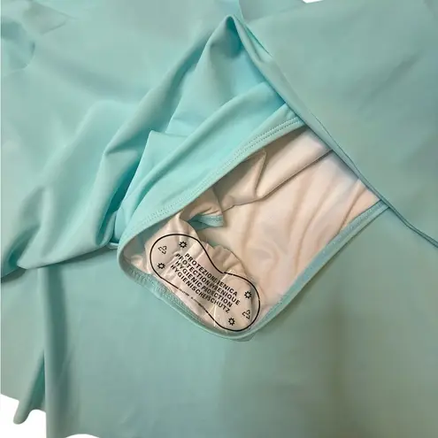 Swimsuits for All Two Piece Skirt
Swimsuit Aqua Navy White Striped 5XL Blue Size 5X