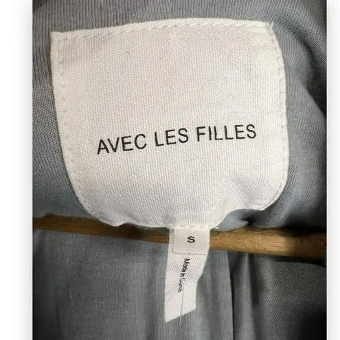 Avec Les Filles Faux Fur Grey Vest Size Small