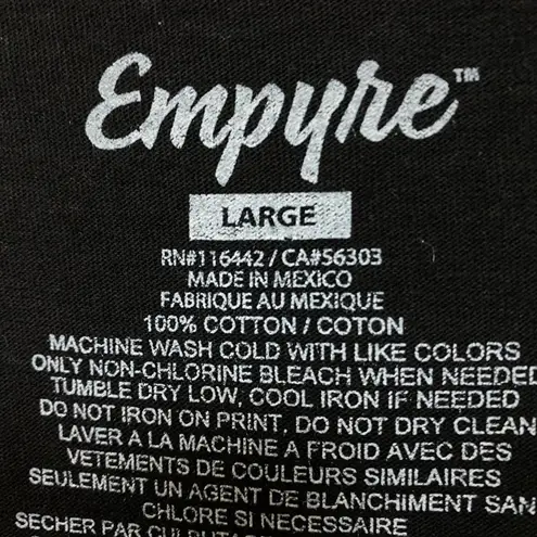 Empyre Whatever Orchids Wild Flower Streetwear Tank Top L