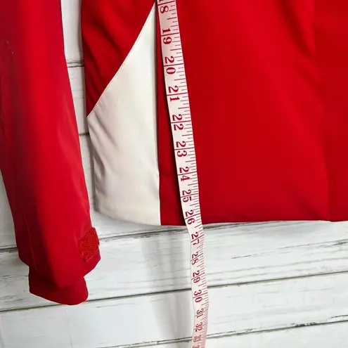 Spyder Amp Winter Ski Jacket Red White Women's Size 12