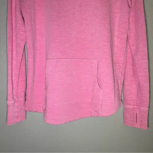 Vineyard Vines  Pink Garment Dyed Relaxed Slub Shep Shirt Sweater size XS
