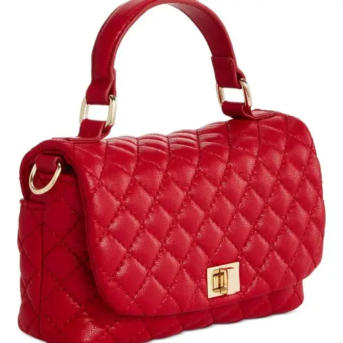 INC RED PEPPER Quilted Crossbody bag
