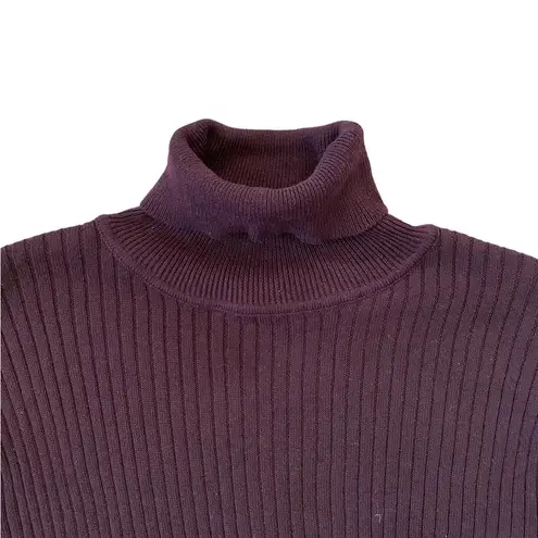 Brave Soul London women’s burgundy long sleeve tunic turtleneck size medium
