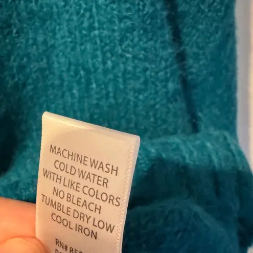 Pistola NWT Carlen Mock Neck Atlas Blue Sweater | XL