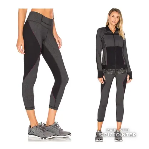 Vimmia Foundation Capri Heather Charcoal Black XS Legging Crop