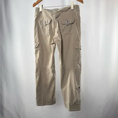 Kuhl Convertible Roll Up Cargo Pant in Khaki Size 8 Extra Short
