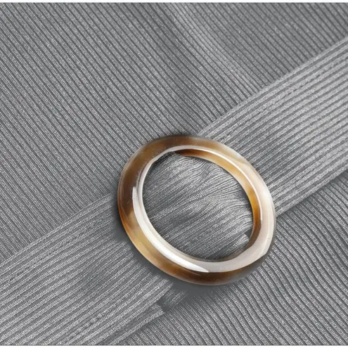 Cider Solid Belted Knitted Midi Dress in Grey