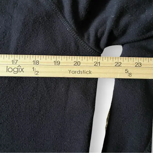 Stella & Dot Black The Zip Pullover Sweatshirt Large | EUC