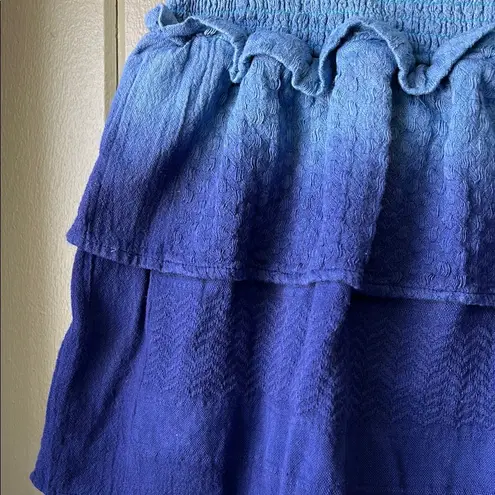 CECILE COPENHAGEN Women's Nola Skirt Blue Ombre Size Medium SOLD OUT ONLINE