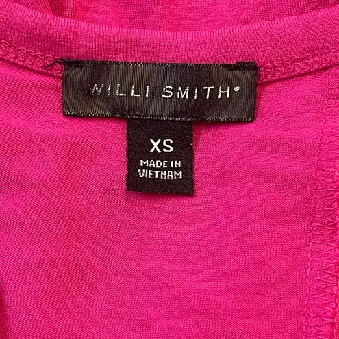 Willi Smith Fuchsia Sleeveless Fit & Flare Designer Dress by Size XS