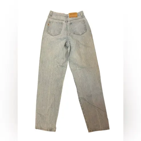 Gitano Jeanswear Vtg 90s Grunge Streetwear High Waist Straight Leg Denim Sz 10 Blue