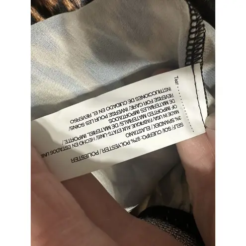 Heroine Sport Satin Cheetah Boxers Shorts Womens Size L NWT Mid Rise Pockets Size L