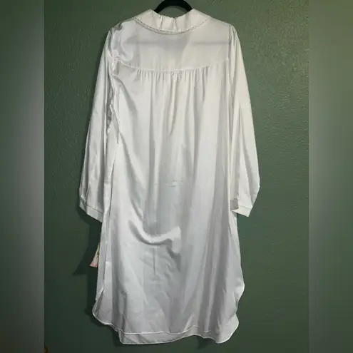 NEW Vintage Barbizon nursing gown • maternity • embroidered flowers • deadstock Size XL