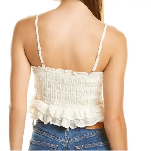 Walter Baker Lydia Top smocked design- Ivory