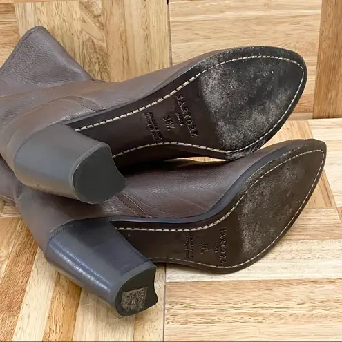 SARTORE Paris Taupe Ginger Grigio Boots Size 36 1/2