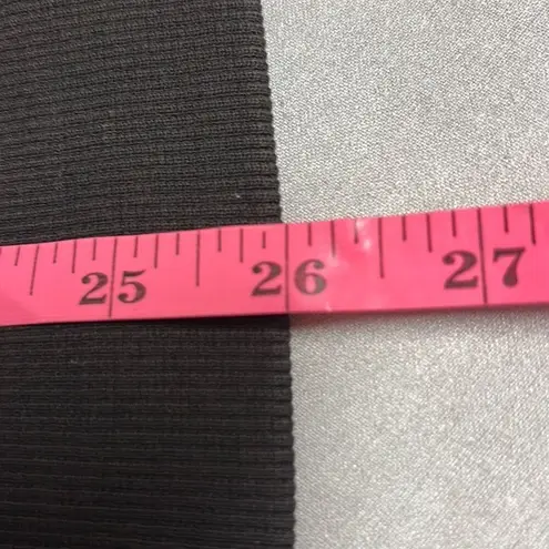 Calvin Klein Jeans Large Black Gray Hoodie Full Zip Kangaroo Pocket Jacket