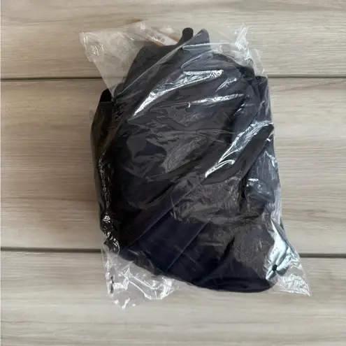 SKIMS Square Neck Midi Dress Black Small NWT