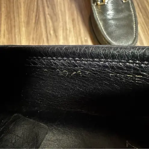 ALLEN EDMONDS Firenze Horse Bit Loafers Black Pebbled Leather Italy Men Sz 13