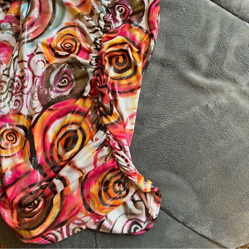 Body Central Y2K groovy funky mini dress size large