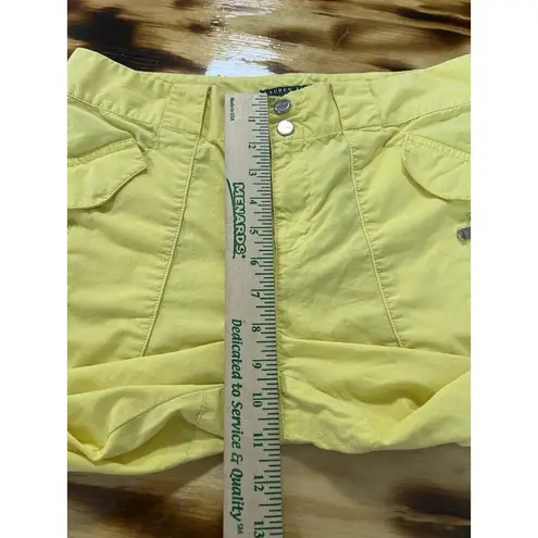 Ralph Lauren Lauren Active  Capri Pants Woman Size‎ 4 Solid Yellow Preppy Beach