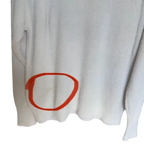 Wilfred Free Cream Cozy Boucle Mock Neck Pullover Sweater Soft Knit Size M Size M